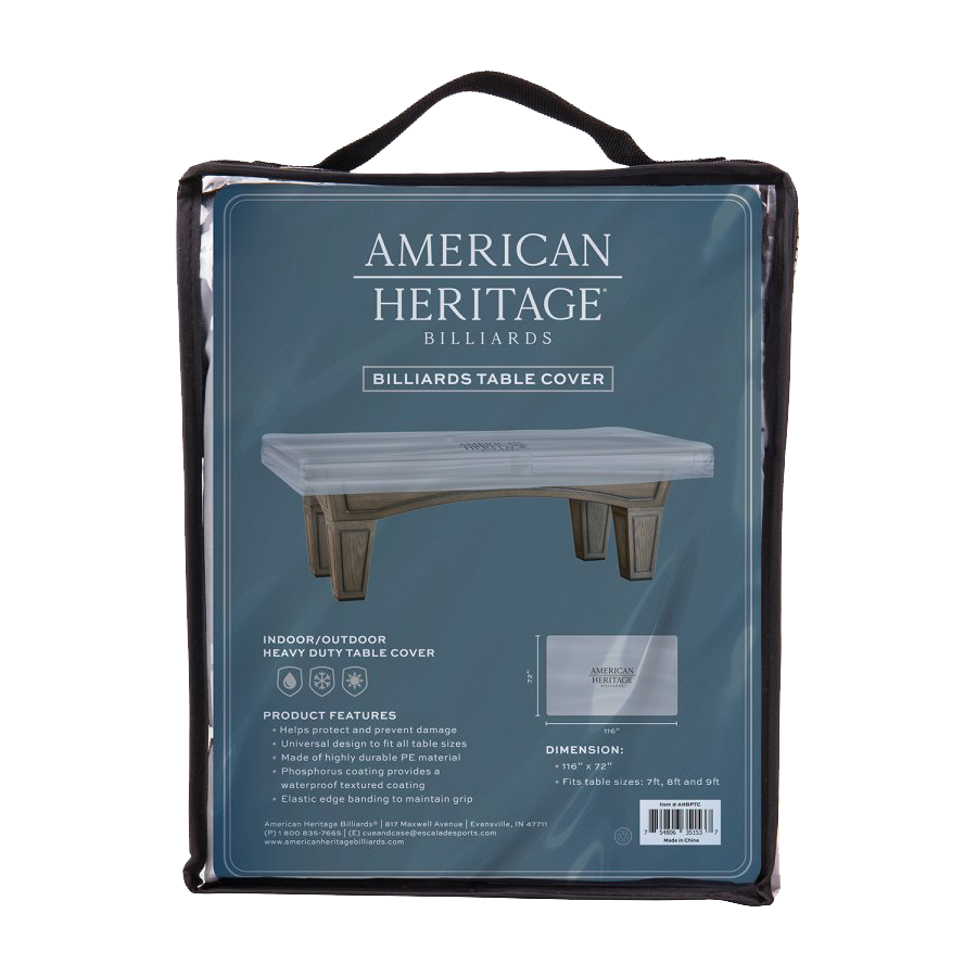 American Heritage Billiards Billiards Table Cover