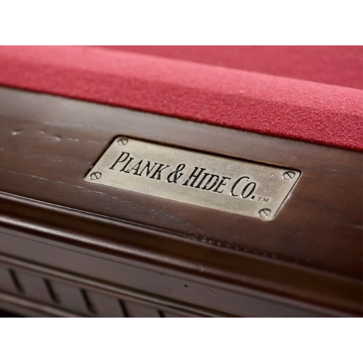 Plank & Hide Talbot Wood Pool Table with Drawer (Size 8') 87010-MOC with Free Accessory Kit