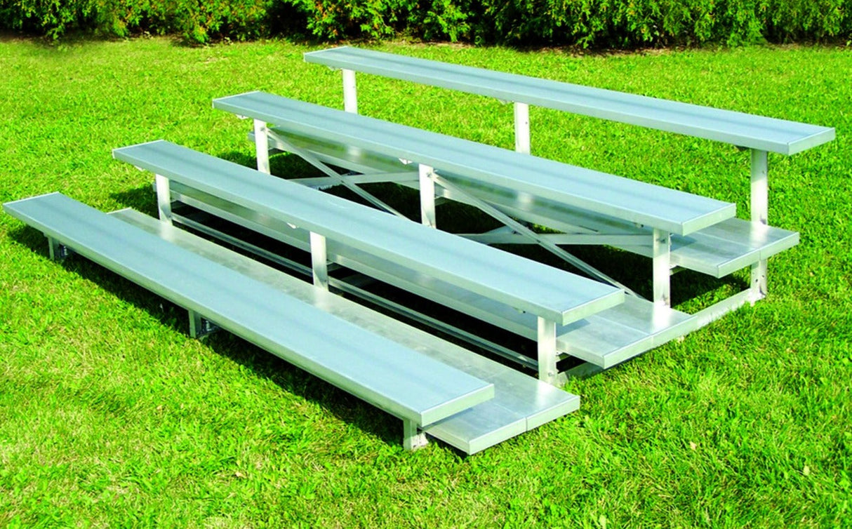 Trigon Sports 4 Row 21' Low Rise Bleacher BL421LR