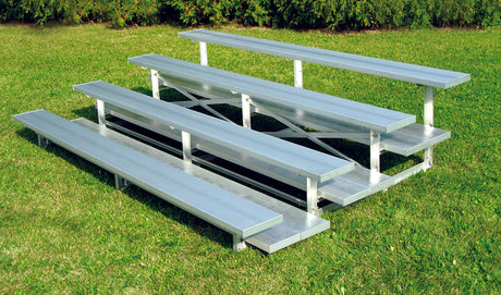 Trigon Sports 4 Row 21' Preferred Low Rise Bleacher BL421LRD