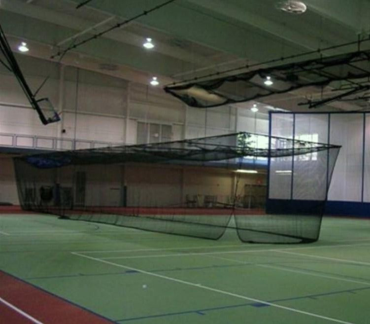 Trigon Sports Indoor Tunnel Electric Winch System without Net 55 x 12 ft. B51055