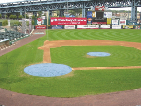 Trigon Sports BHVYCV12 12 ft. Round Field Saver Heavyweight Cover, 18 oz