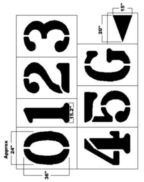 Trigon Sports FMK3D 3 ft. Football Marking Kit - 0.062 in. Polyethylene Stencil