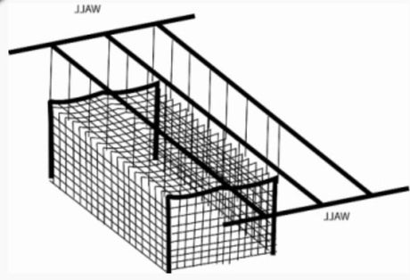 Trigon Sports Indoor Ceiling Suspension Kit B50015
