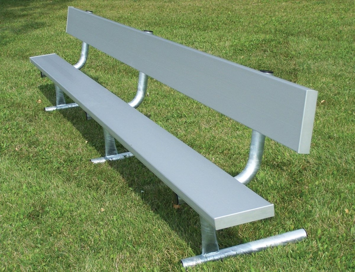 Trigon Sports PB08PB 8 ft. Portable Team Bench with Back