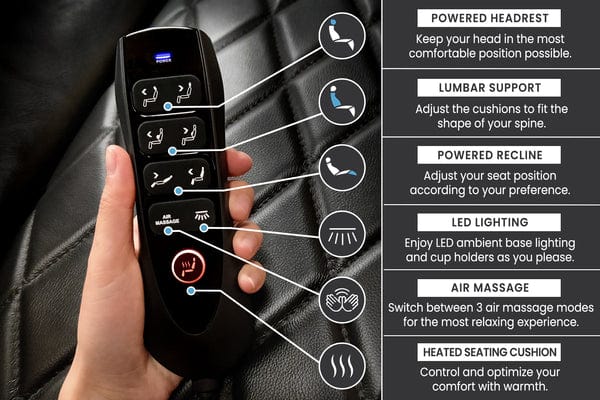 Valencia Tuscany Heat & Massage Home Theater Seating