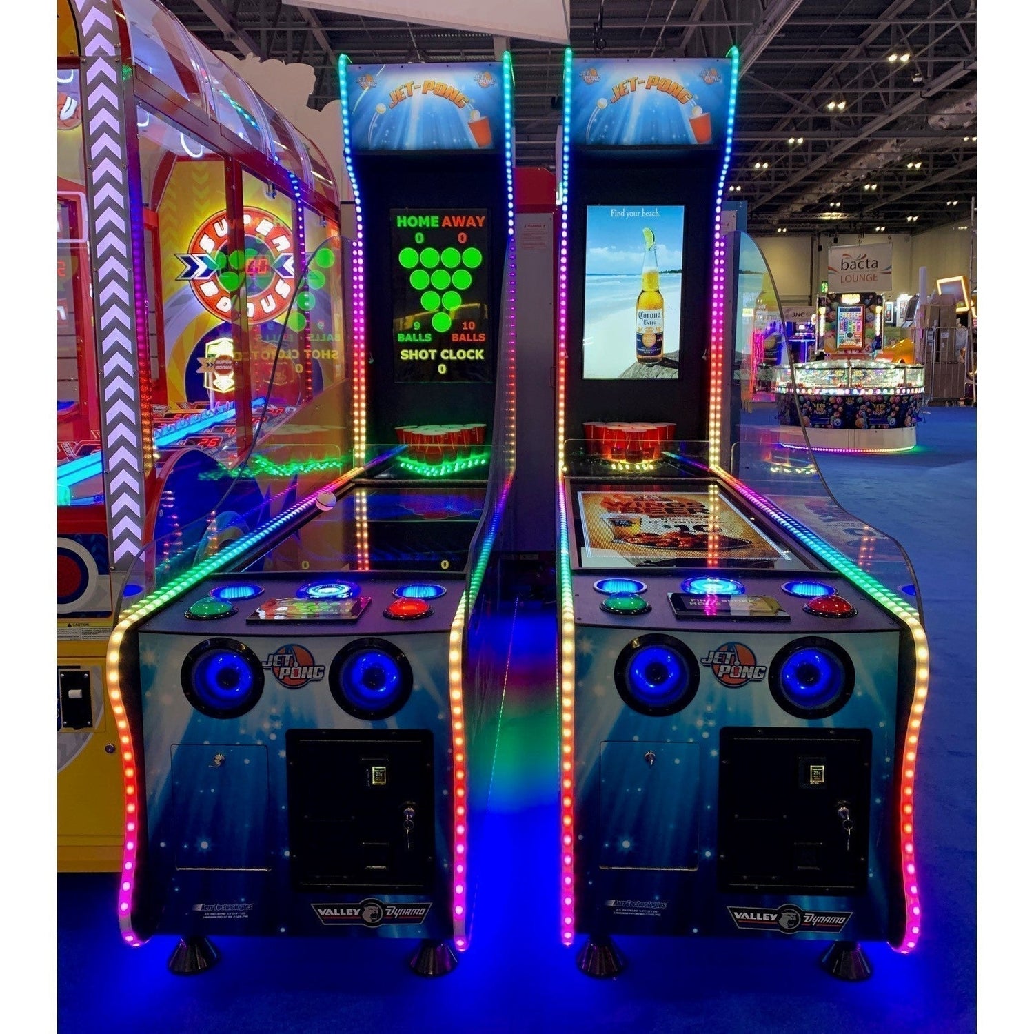 Valley Dynamo Jet-Pong Arcade Game