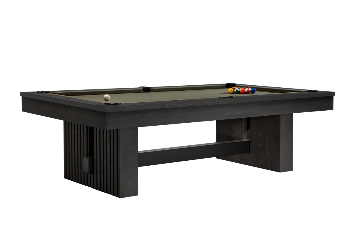 American Heritage Billiards Vancouver 8' Pool Table (Black Ash)