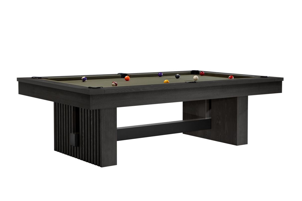 American Heritage Billiards Vancouver 8' Pool Table (Black Ash)