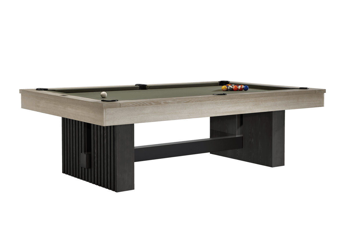 American Heritage Billiards Vancouver 8' Pool Table (Natural Ash & Black Ash)
