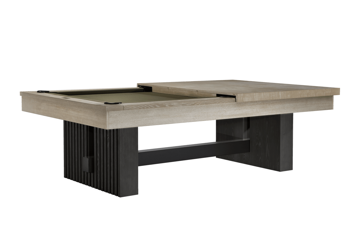 American Heritage Billiards Vancouver 8' Pool Table (Natural Ash & Black Ash)