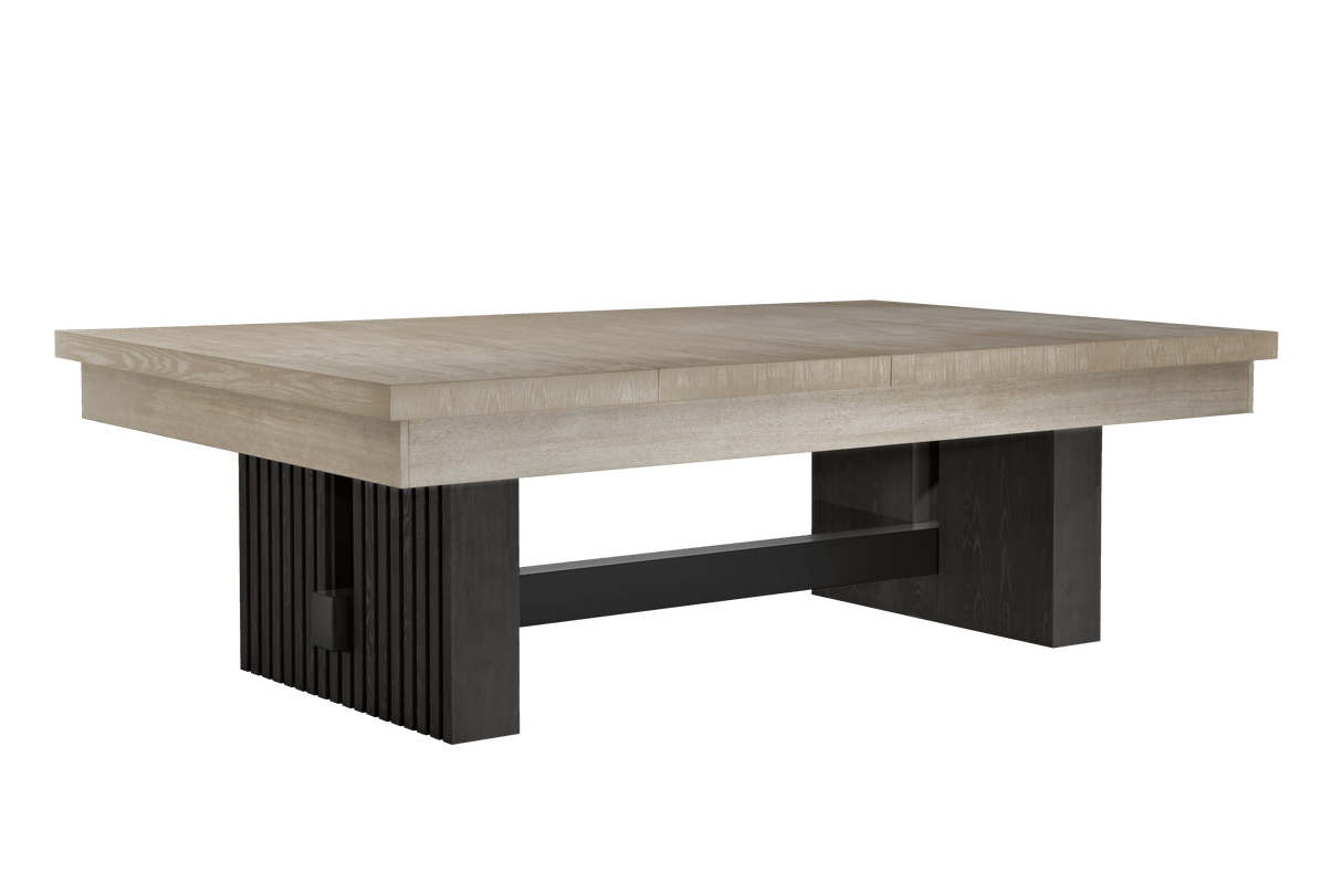 American Heritage Billiards Vancouver 8' Pool Table (Natural Ash & Black Ash)