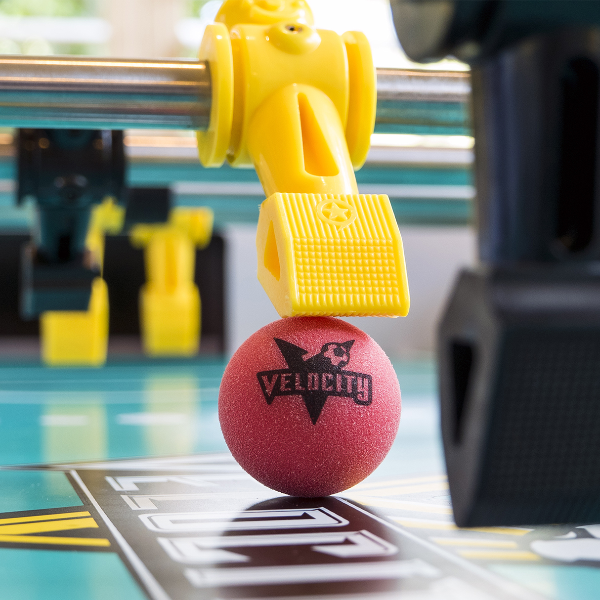 American Heritage Billiards Velocity 3-Goalie Foosball Table