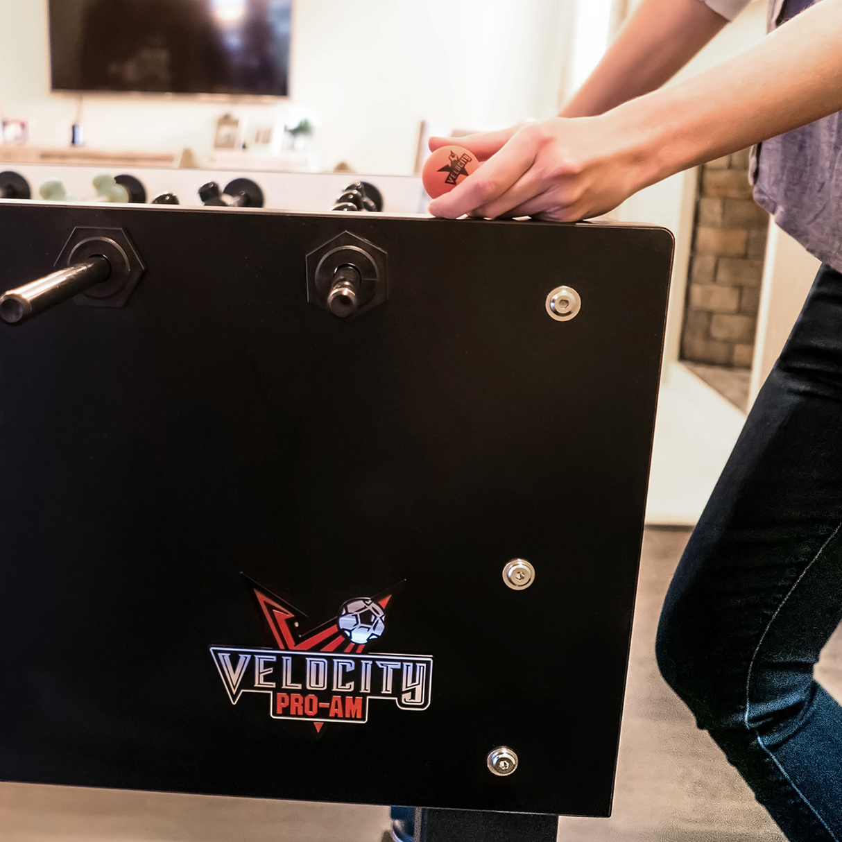 American Heritage Billiards Velocity Pro Am Foosball Table