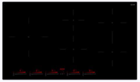 ILVE Professional Plus 36 Inch Induction Hob Induction UHCI36TCRPBK