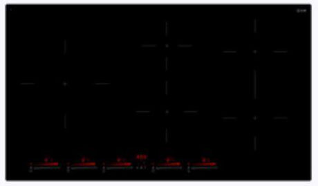 ILVE Professional Plus 36 Inch Induction Hob Induction UHCI36TCRPBK