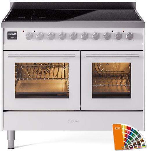ILVE Professional Plus 40 Inch All Electric Range Induction UPDI406WMPRA