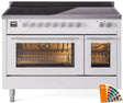 ILVE Professional Plus 48 Inch All Electric Range / Ral Induction UPI486WMPRA
