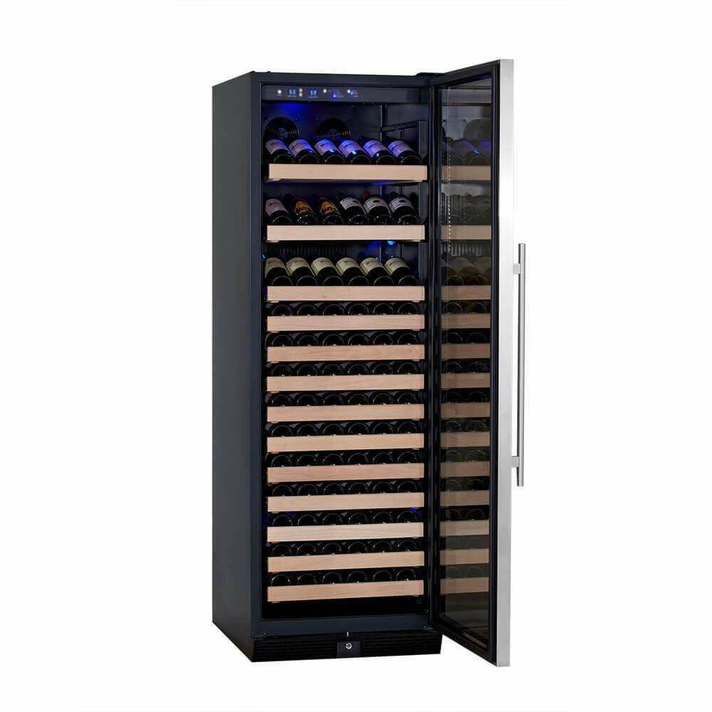 Kings Bottle 166 Bottle Large Wine Cooler Refrigerator Drinks Cabinet KBU170WX