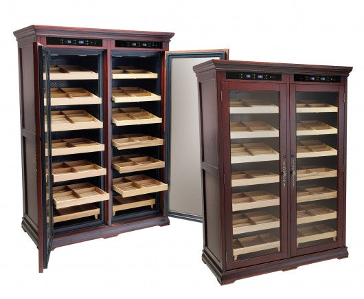 The Reagan 4000 Electric Cabinet Humidor by Prestige Import Group - 4000 Cigar ct