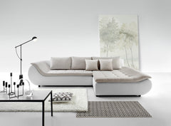 Maxima House Sectional Sleeper Sofa INGRID with storage