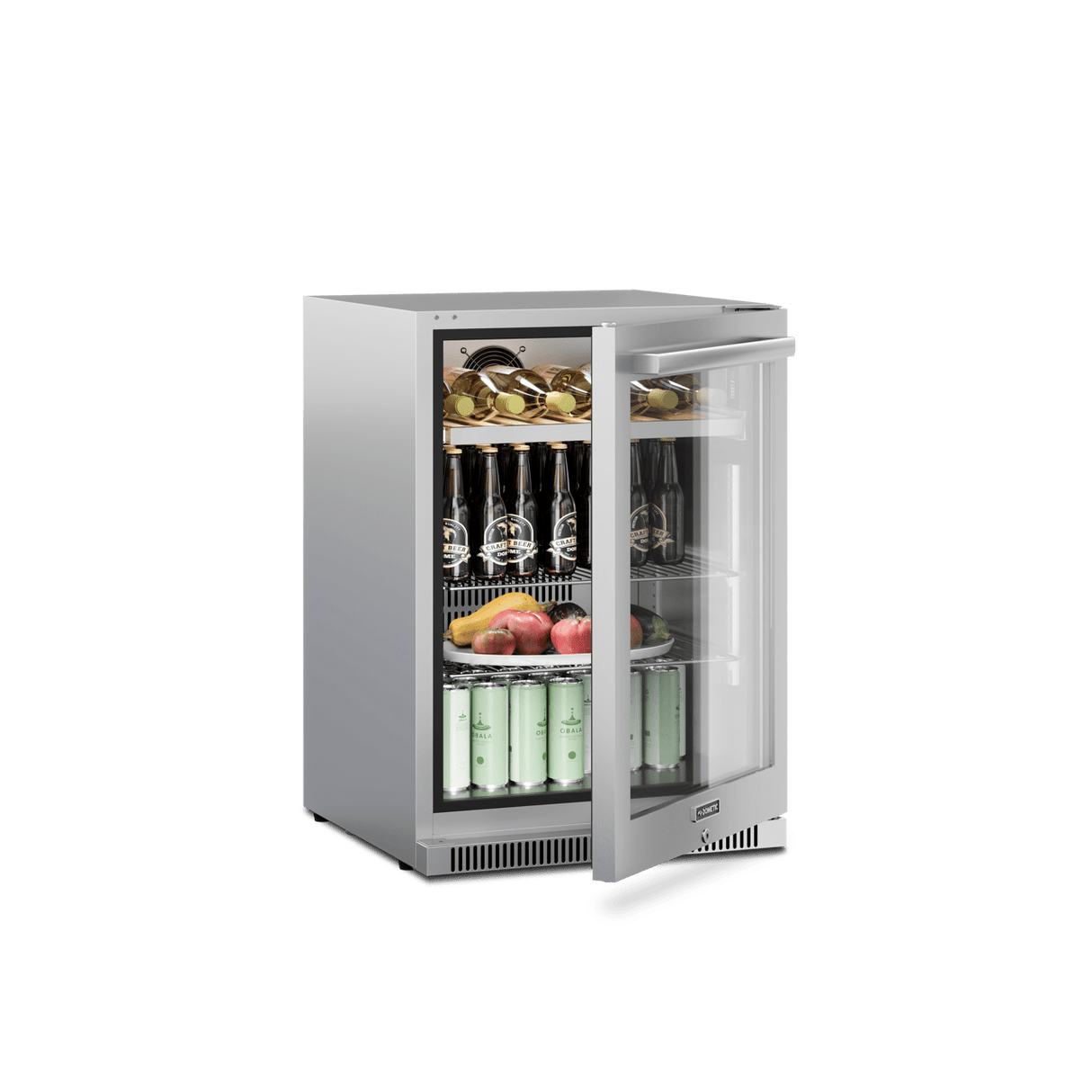 Dometic 24" E-Series Beverage Center, Lock, Rev Hinge