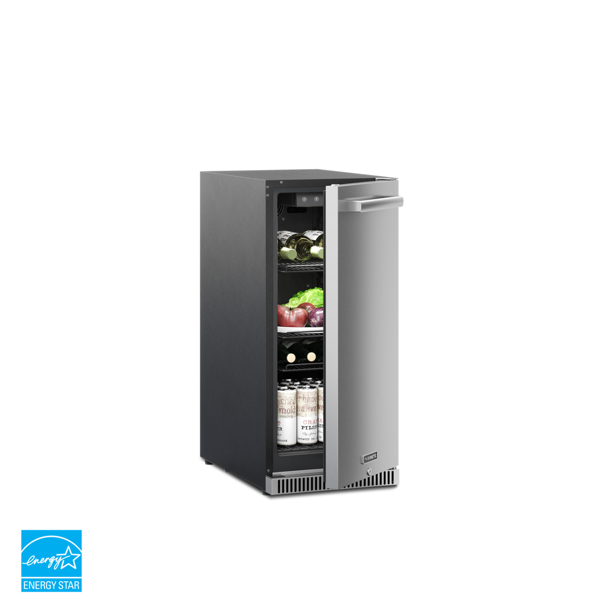 Dometic 15" D-Series Refrigerator, Lock, Rev Hinge