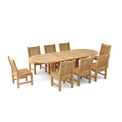 Anderson Teak Set-76 Dining Table Set