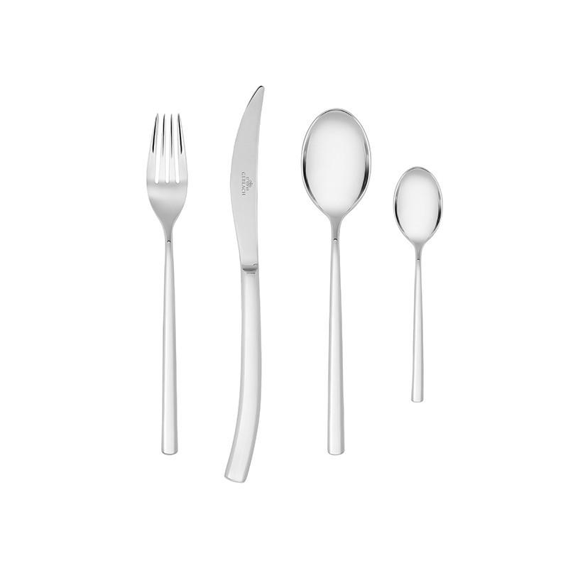 Maxima House HORIZON 24 Piece Stainless Steel Flatware Set