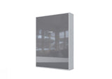 Vertical Murphy Bed Invento , European Full XL Size with mattress