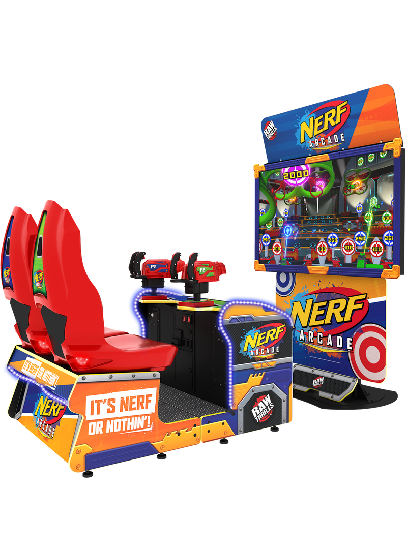 Raw Thrills NERF! Arcade Redemption Game