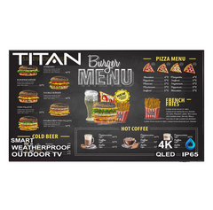 Titan Commercial Full Sun Outdoor Smart TV 4K Neo QLED S-Series