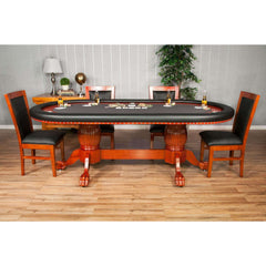 BBO Poker Tables Rockwell Oval Poker Table