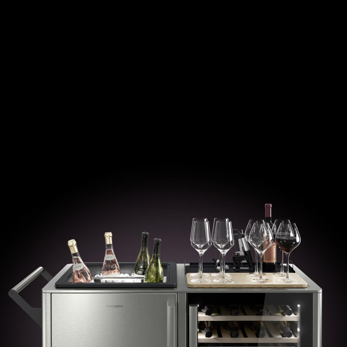 Dometic MoBar 550S Outdoor Mobile Bar Cart