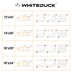 White Duck Outdoors Alpha Pro Wall Tent