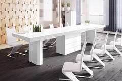 Maxima House Dining/ Conference Room Table KOLOS  with 4 extension, for up to 20 people