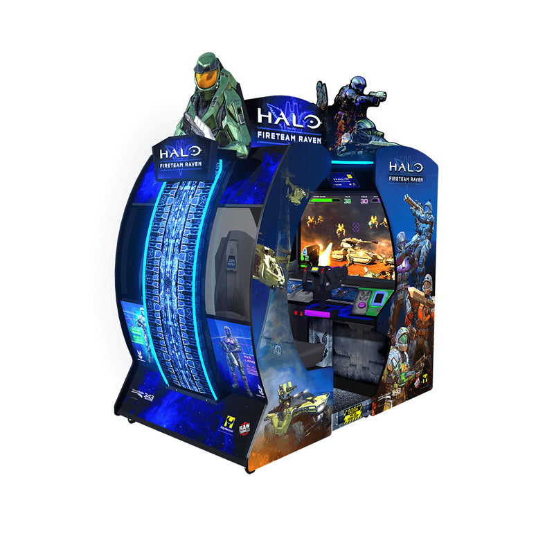 Raw Thrills Halo: Fireteam Raven 2 Player Environmental Edition Arcade Game