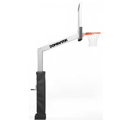 Dominator 72" Basketball Hoop - Shatterproof Aluminum Backboard 724-apa