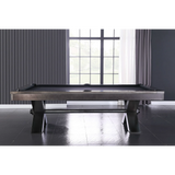 Plank & Hide Vox Steel Pool Table with Free Accessory Kit and Free Steel Cue Rack
