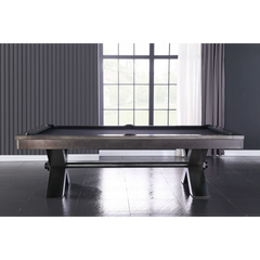 Plank & Hide Vox Steel Pool Table with Free Accessory Kit and Free Steel Cue Rack