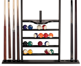 American Heritage Billiards 7-Cue Wall Rack (Black)