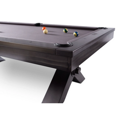 Plank & Hide Vox Steel Pool Table with Free Accessory Kit and Free Steel Cue Rack