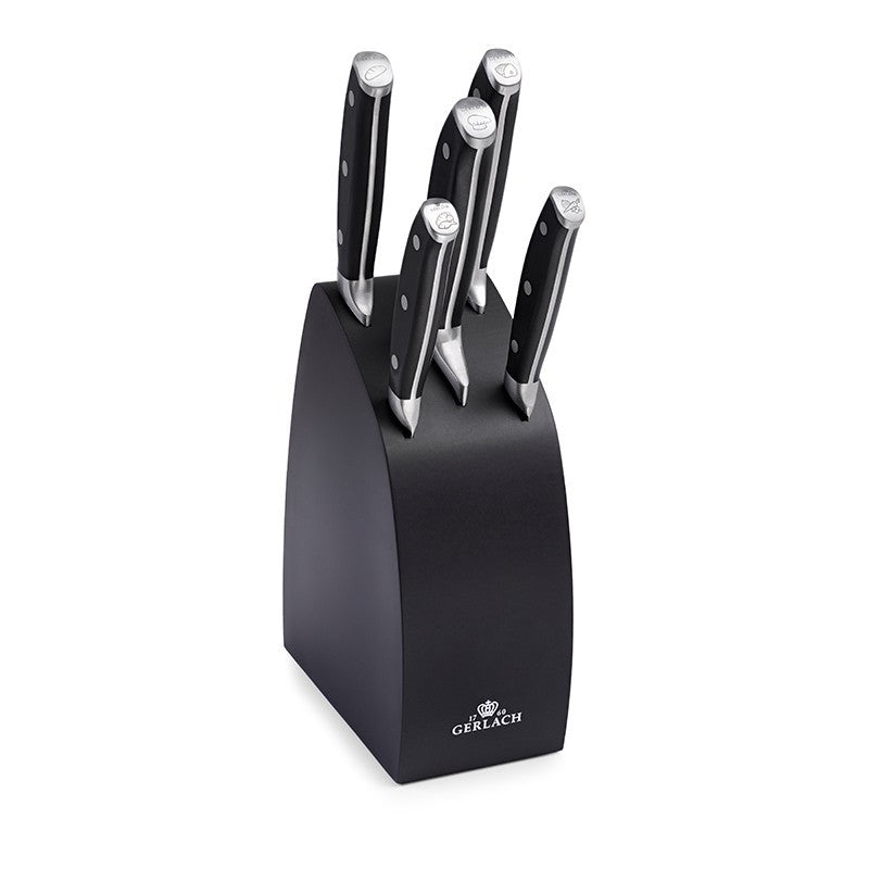 Maxima House FUSION 6 Piece Knife Block Set