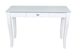 Maxima House White Console Table FINEZIA with drawer