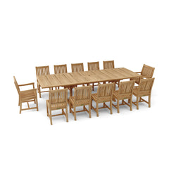 Anderson Teak Set-33A Dining Table Set