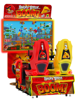 Raw Thrills Angry Birds Boom! Arcade Game