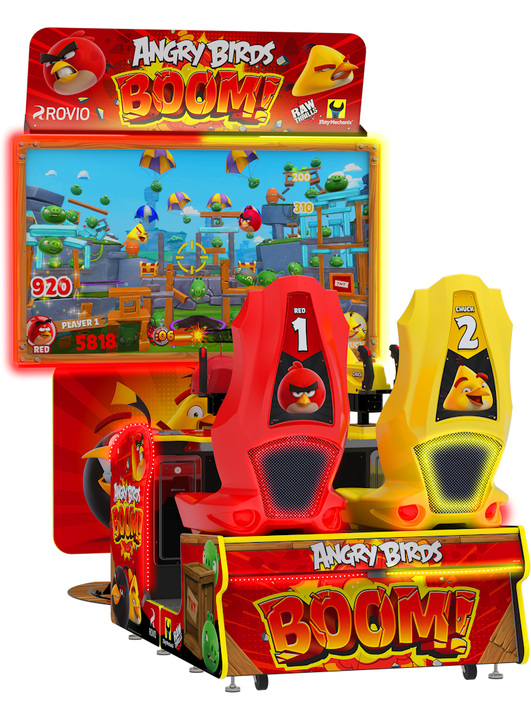 Raw Thrills Angry Birds Boom! Arcade Game