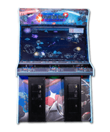 Alan-1 Asteroids Recharged 3-Player Deluxe Arcade Game Cabinet