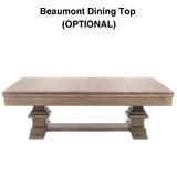 Plank & Hide Beaumont Wood Pool Table with Free Accessory Kit