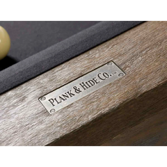 Plank & Hide Beaumont Wood Pool Table with Free Accessory Kit